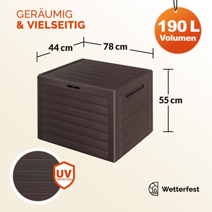 Produktbild Casaria Auflagenbox