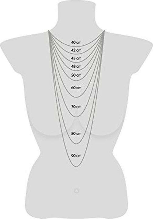 Actual product image Engelsrufer Anchor chain Gold (Silver, 45 cm)