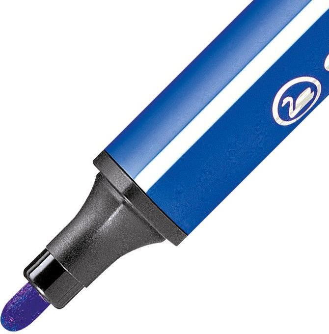 Produktbild STABILO Trio Scribbi Gefederter Dreikant-Filzstift (Blau, 1 x)