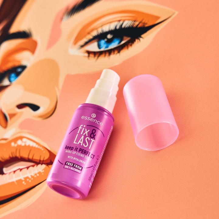 Produktbild essence Fix & Last Keep It Perfect Make-Up Fixing Spray Transparent (Transparent)