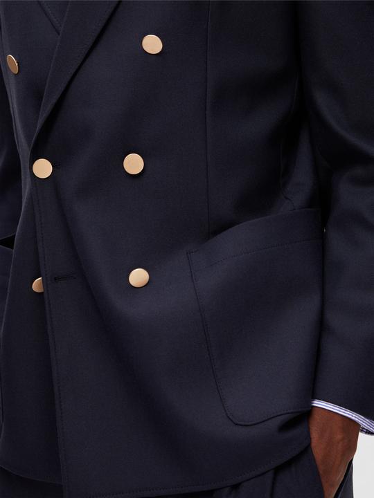 Actual product image Selected Wool Blend Double Breasted Blazer (48)