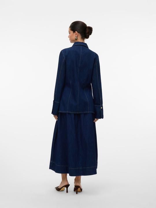 Produktbild Vero Moda VMMAIKEN Hohe Taille Midirock Jeansrock (M)