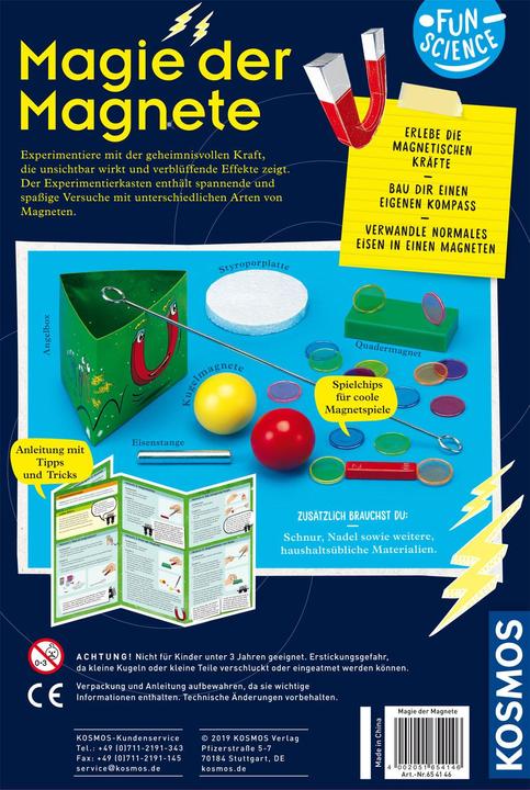 Produktbild Kosmos FunScience Magie der Magnete