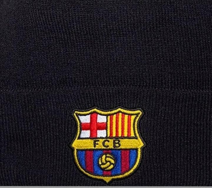 Actual product image New Era Beanie Wintermütze - Core Cuff FC Barcelona Navy (One size)