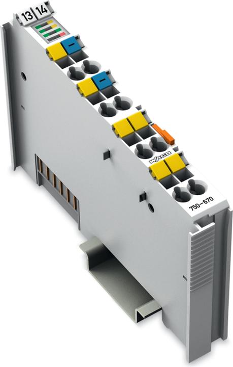 Image du produit Wago Contrôleur de moteur pas à pas PLC 750-670 24 V/DC (750-670)