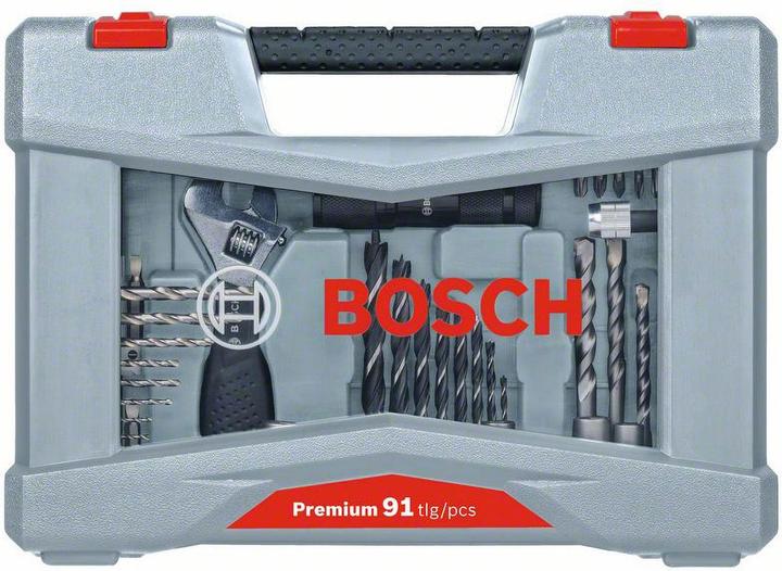 Image du produit Bosch Professional Zubehör Ensemble de 91 forets et visseuses Premium X-Line (2 - 6mm)