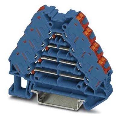 Phoenix Contact Blu Ptrv 4 Bu/Rd 3270120 Pannello Patch 0,14 Mm² 1,50 Mm² 10 Pz., Cavo + Spina Elettrica,