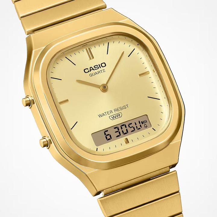 Produktbild Casio AQ-240EG-9AEF (Analoguhr, Chronograph, Digitaluhr, 40.90 mm)
