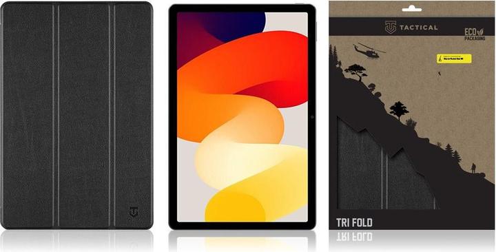 Produktbild Tactical Book Tri Fold Case for Xiaomi Redmi Pad SE Black (Xiaomi Redmi Pad SE)
