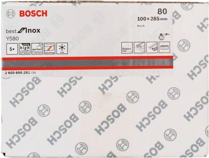 Produktbild Bosch Professional Zubehör PRO Y580 Schleifband, 90 x 100 x 285 mm, G80 (80)