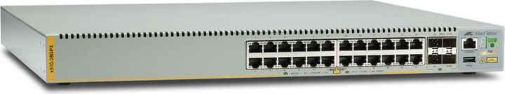 Actual product image Allied Telesis AT-X510-28GPX-50 (28 Ports)