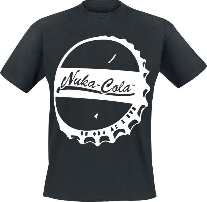 Immagine prodotto Difuzed Fallout - Nuka-Cola nera - Maglietta a maniche corte da uomo - M (M)