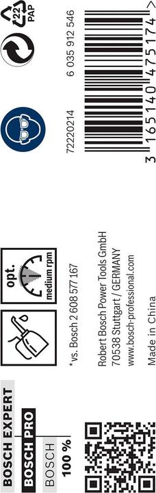 Immagine prodotto Bosch Professional Zubehör Trapano PRO Metal HSS-G, 8,6 x 81 x 125 mm (8,6 mm)