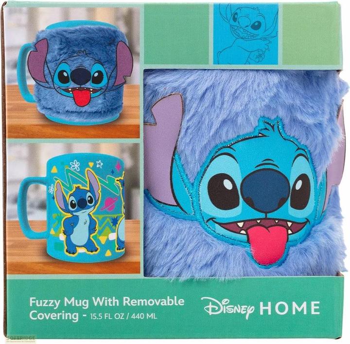 Actual product image Pyramid Lilo & Stitch fuzzy mug Stitch (440 ml)