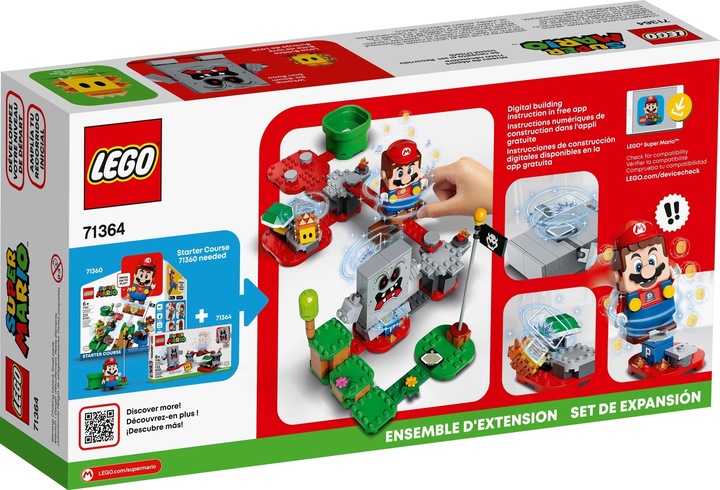 Actual product image LEGO Wummps Lava Annoyance Extension Set (71364, LEGO Super Mario)