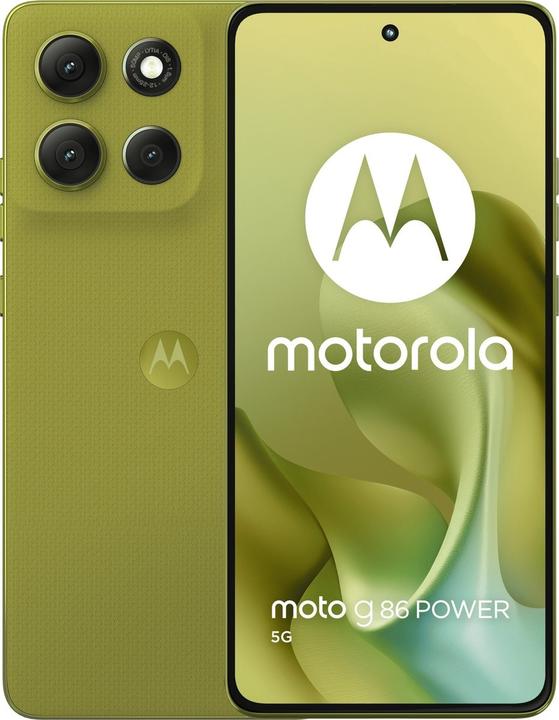 Produktbild Motorola Moto G86 Power (256 GB, Golden Cypress, 6.67", SIM + eSIM, 5G)