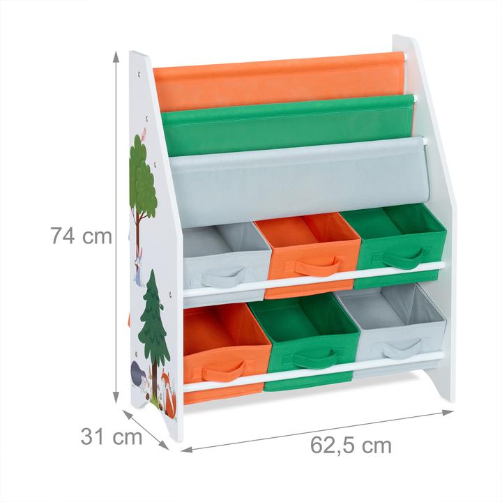 Image du produit Relaxdays Étagère pour enfants