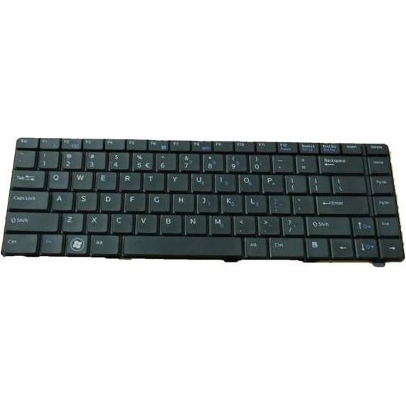 Dell Keyboard (US/INTERNATIONAL), Notebook Ersatzteile, Schwarz