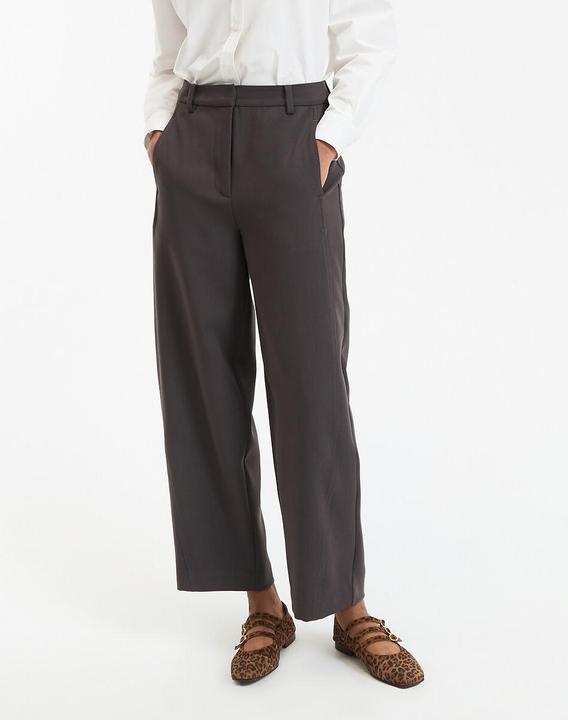 Produktbild La Redoute Collections Weite 7/8tel-Barrel-Hose aus Polyviskose (38)