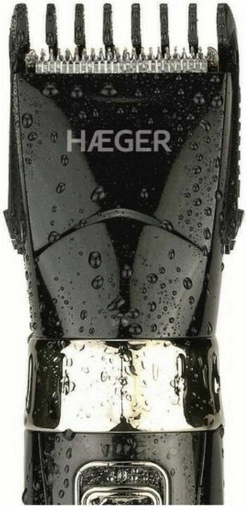 Actual product image Haeger Precision II Hair Clipper Rechargeable Dry and Wet Ceramic and Titanium Coated Blades Corded or Cord