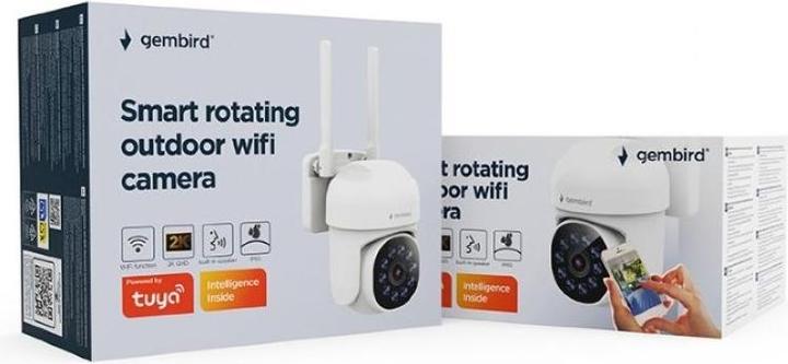 Actual product image Gembird Kamera TSL-ODCAM-WRHD-01 weiss (2560 x 1440 Pixels)