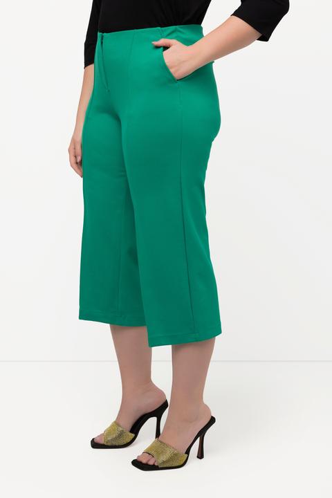 Produktbild Ulla Popken Culotte, Punto di Roma, Biesen, Elastikbund, wadenlang (48)
