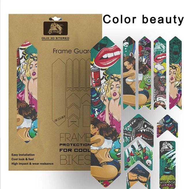 Immagine prodotto Enlee Veloaufkleber Fahrradsticker für den Rahmen