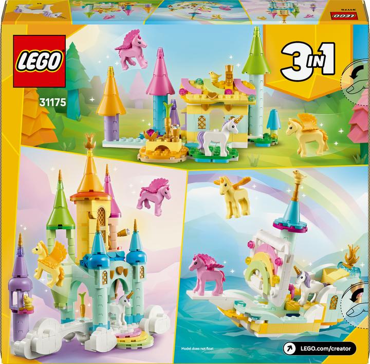 Actual product image LEGO Unicorn lock