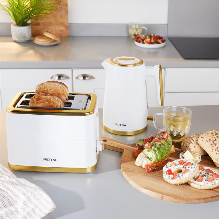 Actual product image Petra PT5032WVDE Palermo 2 slice toaster