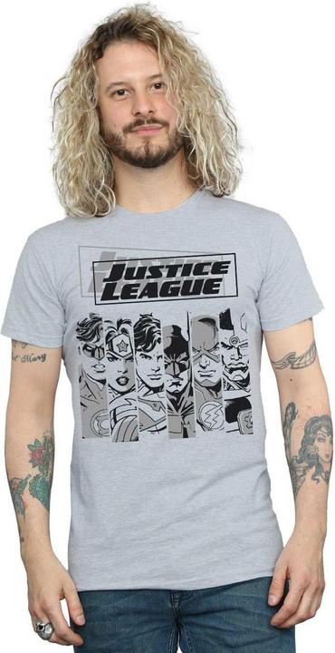 Produktbild Justice League Stripes TShirt (XL)