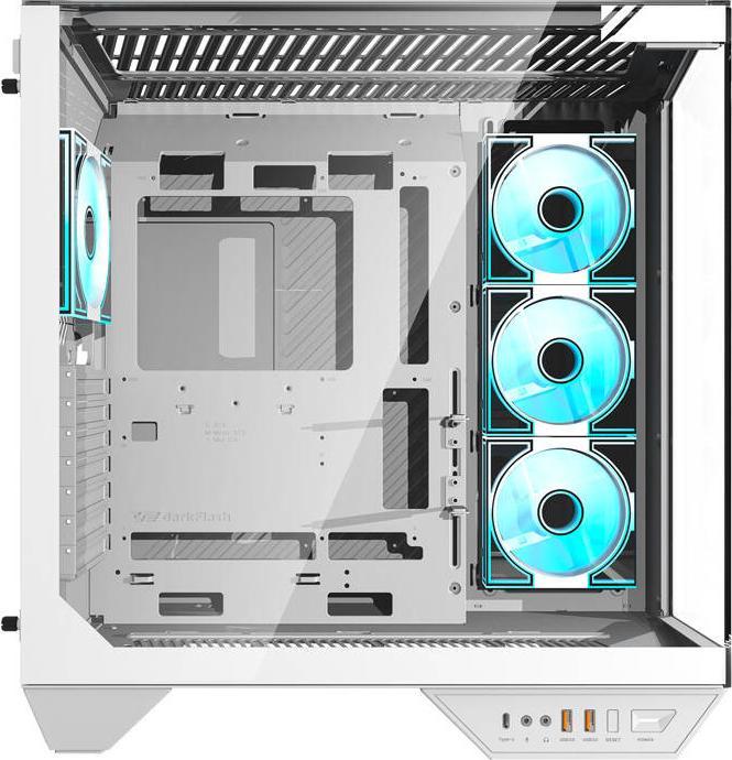Produktbild Darkflash Tech Darkflash Computer Case DY470 4 fans (white) (ATX, mATX, Mini-ITX)