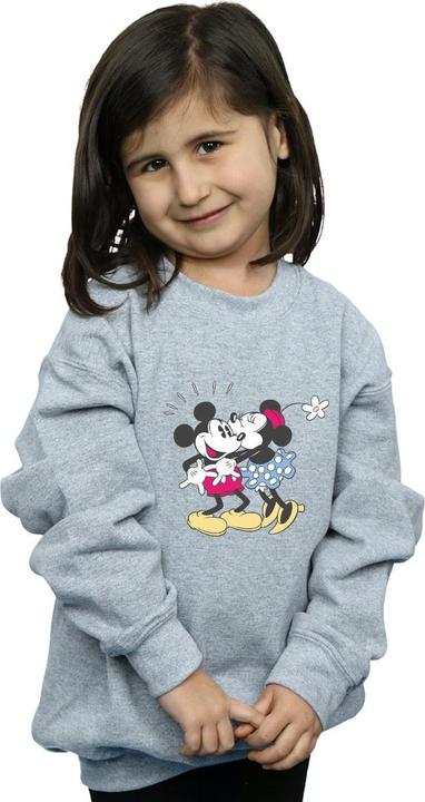 Produktbild Disney Mickey And Minnie Mouse Kiss Sweatshirt Mädchen (140, 146)