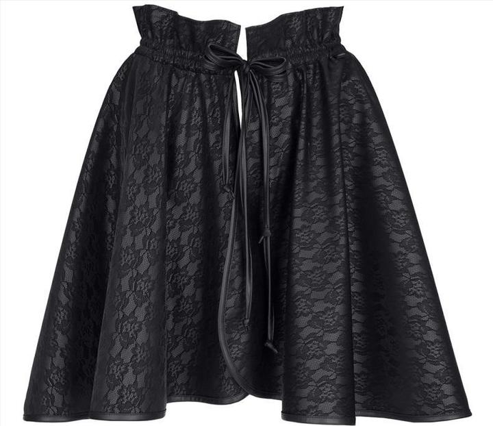 Productafbeelding Demoniq Lange rok in zwart (XS, XXS)