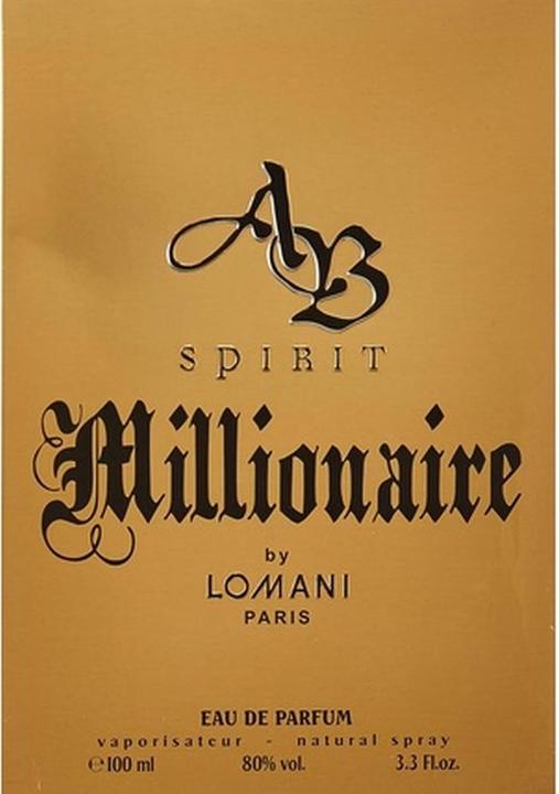 Actual product image Lomani AB Spirit Millionaire (Eau de parfum, 100 ml)