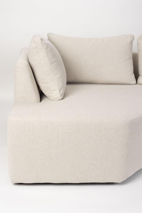 Produktbild Zuiver Prosper Sofa Right Sand (Ecksofa)