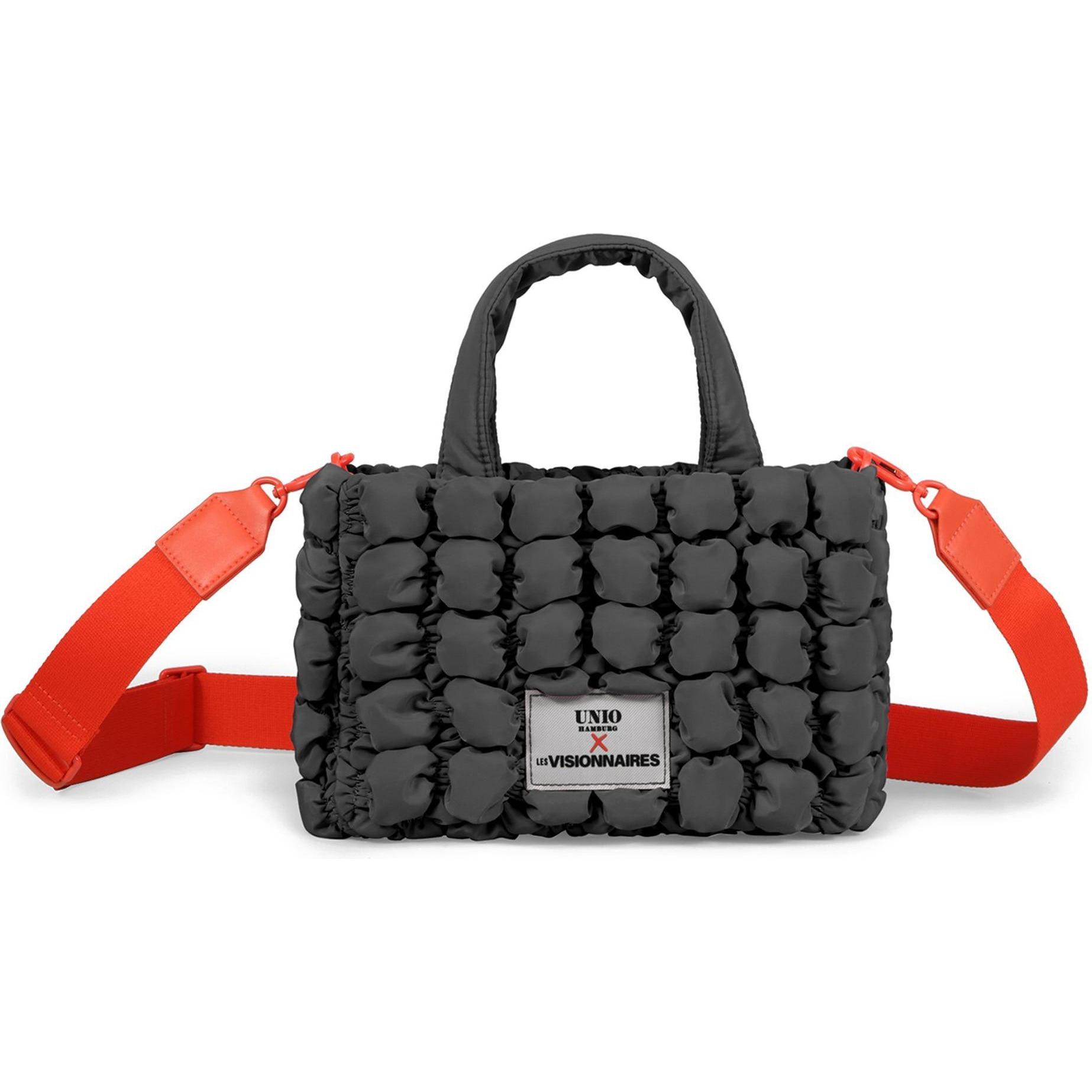 Les Visionnaires, Tasche, Unio Cortina Bubble Handtasche 28 cm, Schwarz, (3 l)