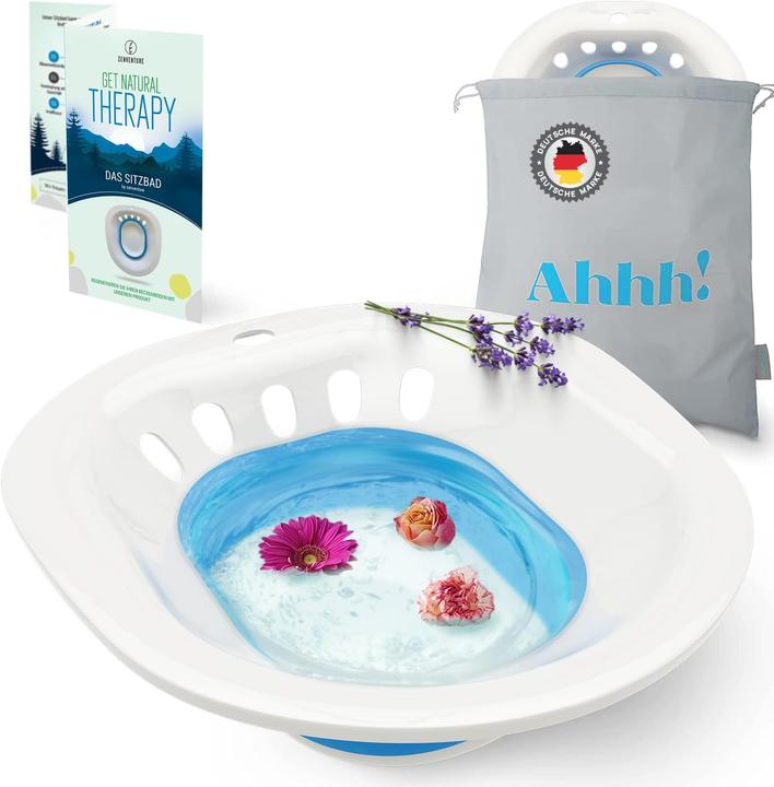 Faltbare Sitzwanne für Dampfbad