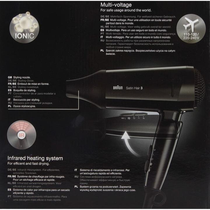 Actual product image Braun Satin Hair 3 HD 350 (1600 W)