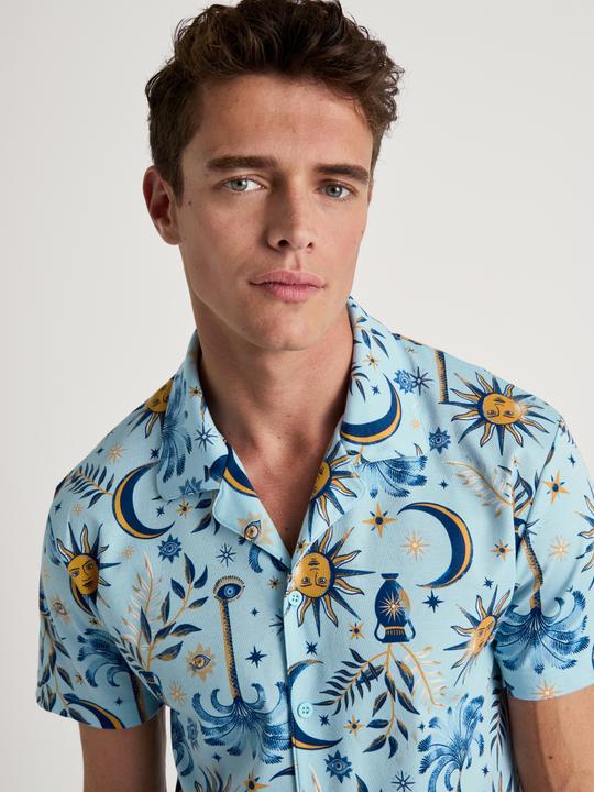 Actual product image Calida Relax Magic Kurz-Pyjama, durchgeknöpft (M)