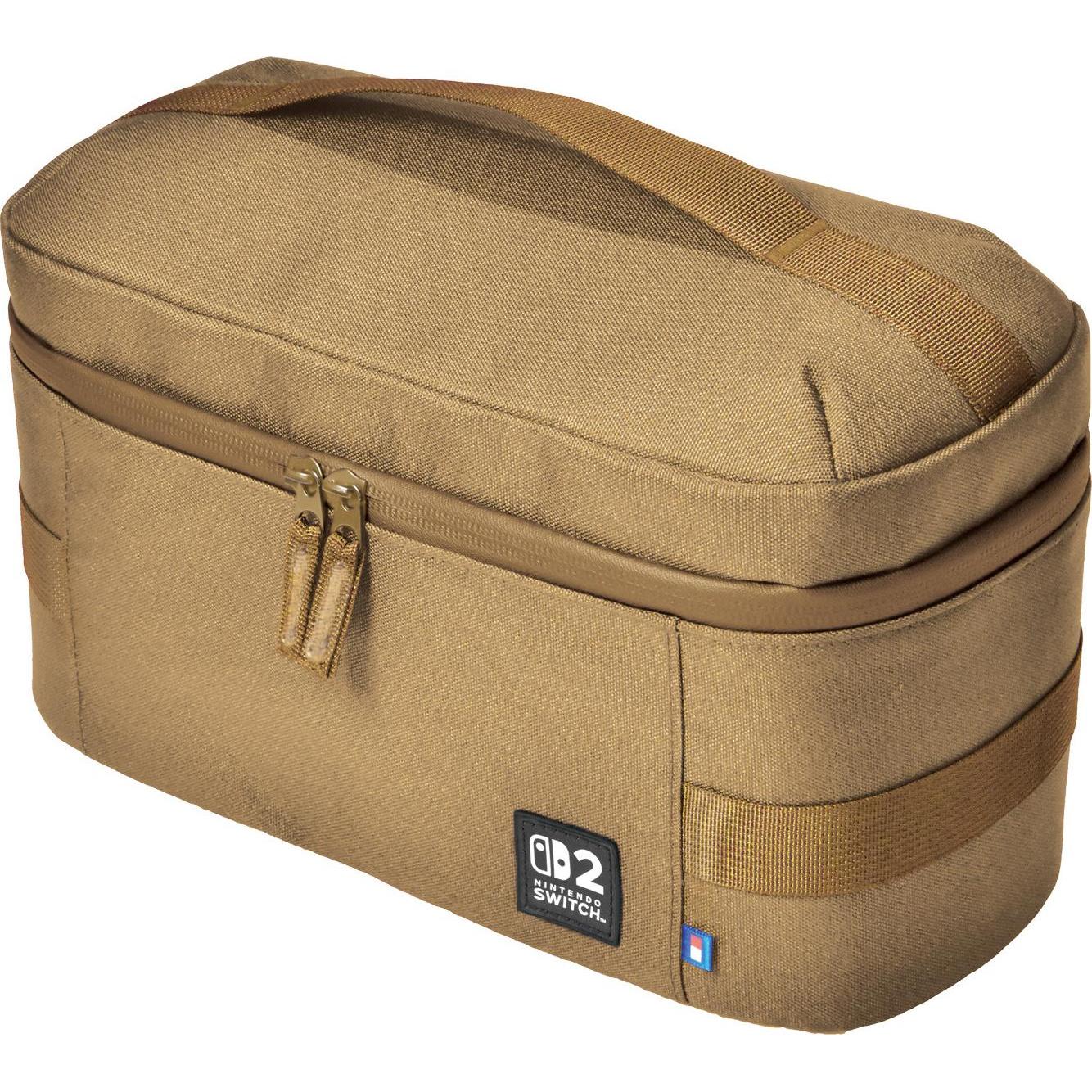 HORI SWITCH 2/SWITCH Custodia Compact Carry All Sabbia (Switch, Switch 2, Switch OLED), Altri accessori gaming, Beige