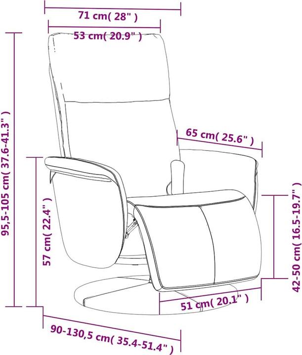 Image du produit vidaXL Massagesessel