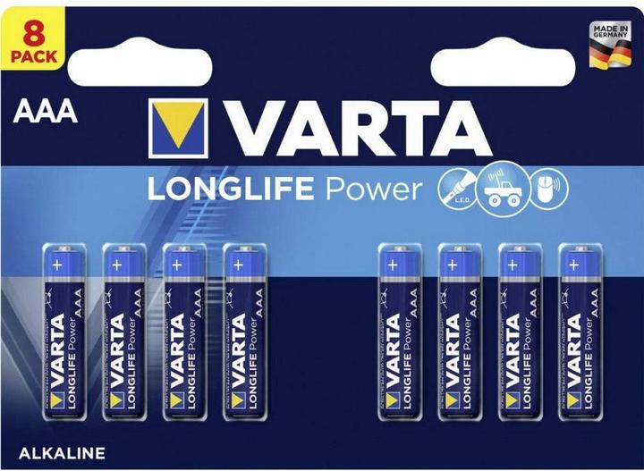 Varta Longlife Power (8 Stk., AAA, 1260 mAh)
