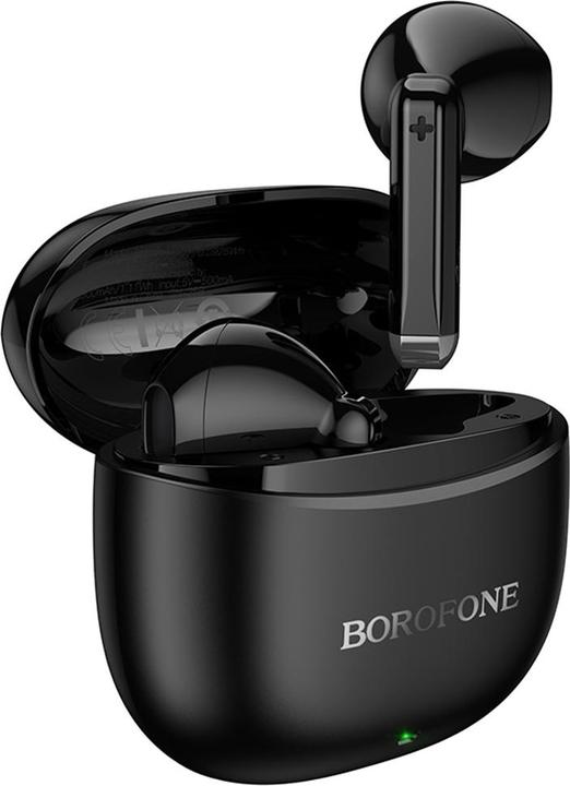 Borofone - Wireless Earbuds Deep Rhyme (BW88) - Bluetooth V5.4, True Wireless, 300mAh - Black (3.50 h, Wireless)