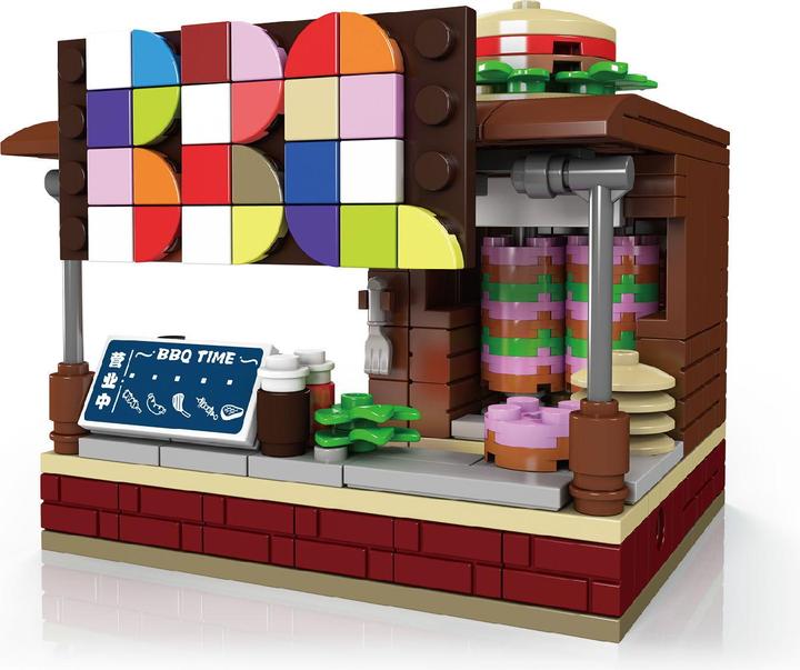 Actual product image Mould King BBQ stand