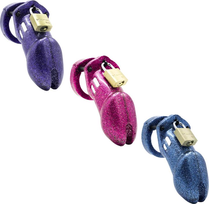 Immagine prodotto CB-X – CB-6000 Kit di Castità – Glitter Blu