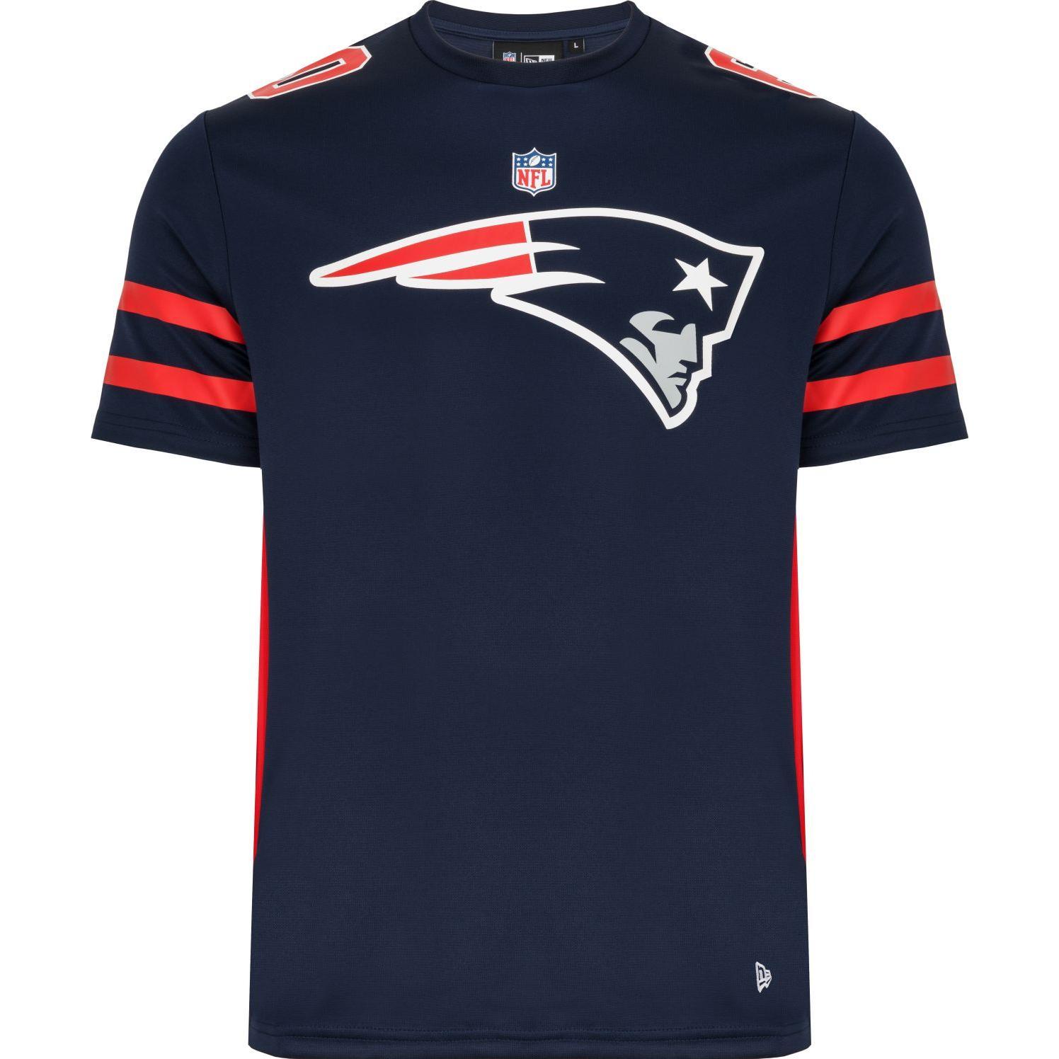 New Era, Herren, Sportshirt, NFL Football Shirt Jersey - New England Patriots - S (S), Blau, S