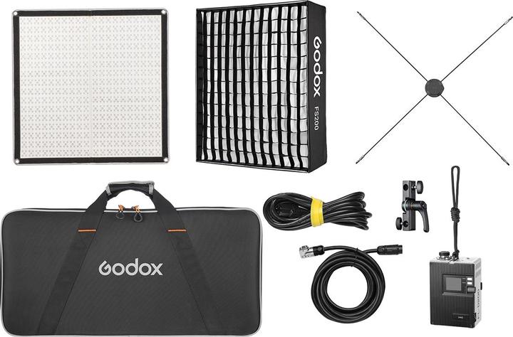Productafbeelding Godox FL200R K1 - Kit 1 x Flexible RGB LED Light FL200R & Accessories