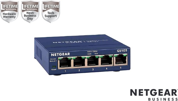 Immagine prodotto Netgear GS105GE (5 Porti)
