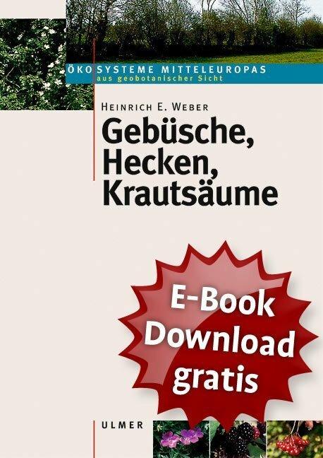 Produktbild Gebüsche, Hecken, Krautsäume (Deutsch, Heinrich E. Weber, 2008)