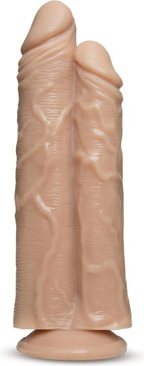 Blush Dr. Skin â Double Trouble â Dildo con doppio albero 26,6 cm â Vaniglia